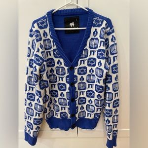 Chanukah / Hanukkah men’s cardigan! ✡️🕎